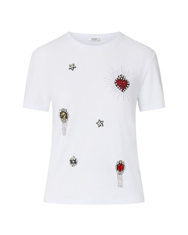 [Liu Jo] T-shirts Short Sleeve FW26 WF6324 J0088 L9437