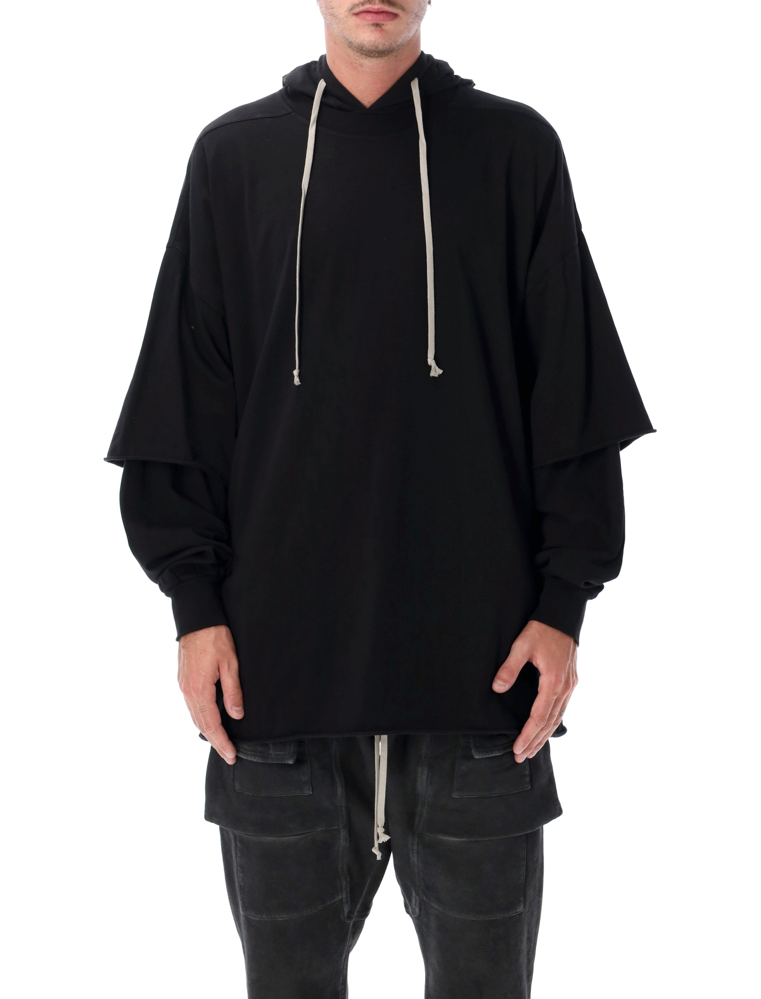 [RICK OWENS DRKSHDW] Hoodie FW26 DU02F6271RN09