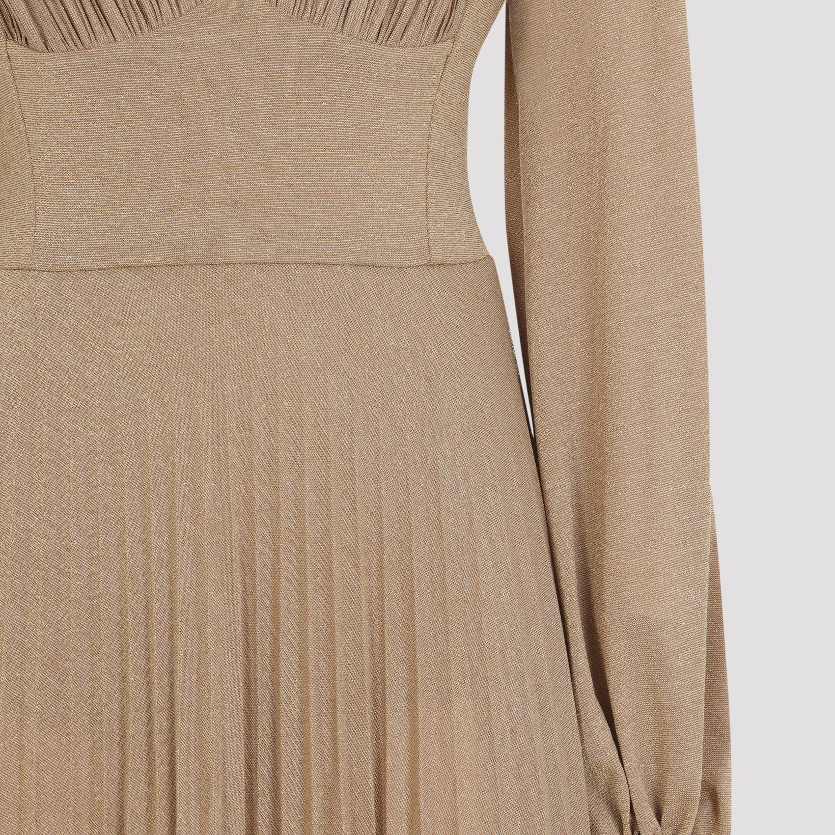 [ELISABETTA FRANCHI] Long sleeve dress FW26 ABR1566E2