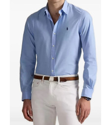 [Polo Ralph Lauren] Shirts Long Sleeve CO 710929348009-AUSTINBLUE