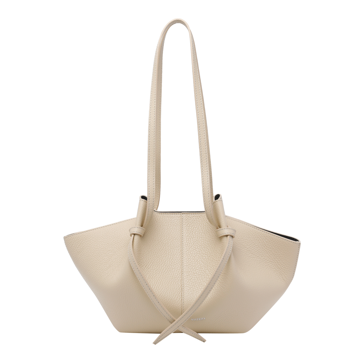 [YUZEFI] Shoulder bag FW26 MOCHIPEBBLE GRAIN LEATHERL066