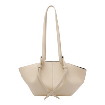 [YUZEFI] Shoulder bag FW26 MOCHIPEBBLE GRAIN LEATHERL066