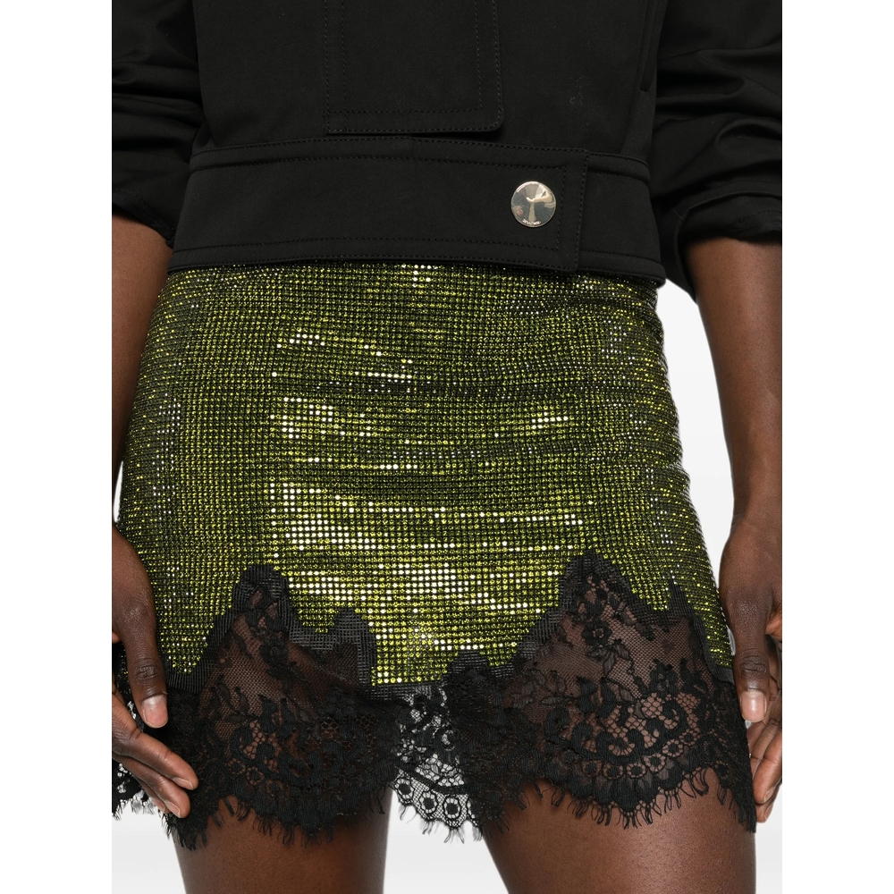 [Self-portrait] Mini skirt FW26 PF26-078SK-G  GREEN