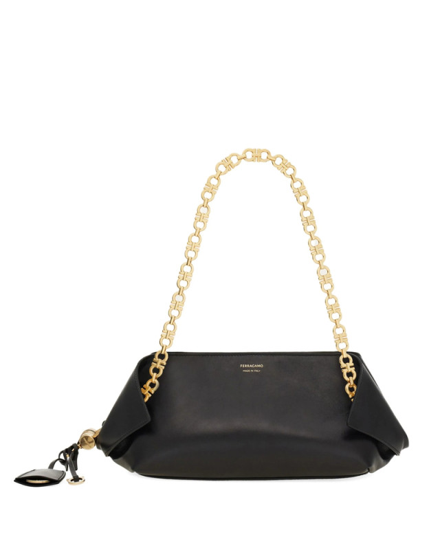 [Ferragamo] Shoulder bag FW26 21A371 0787861 NERO