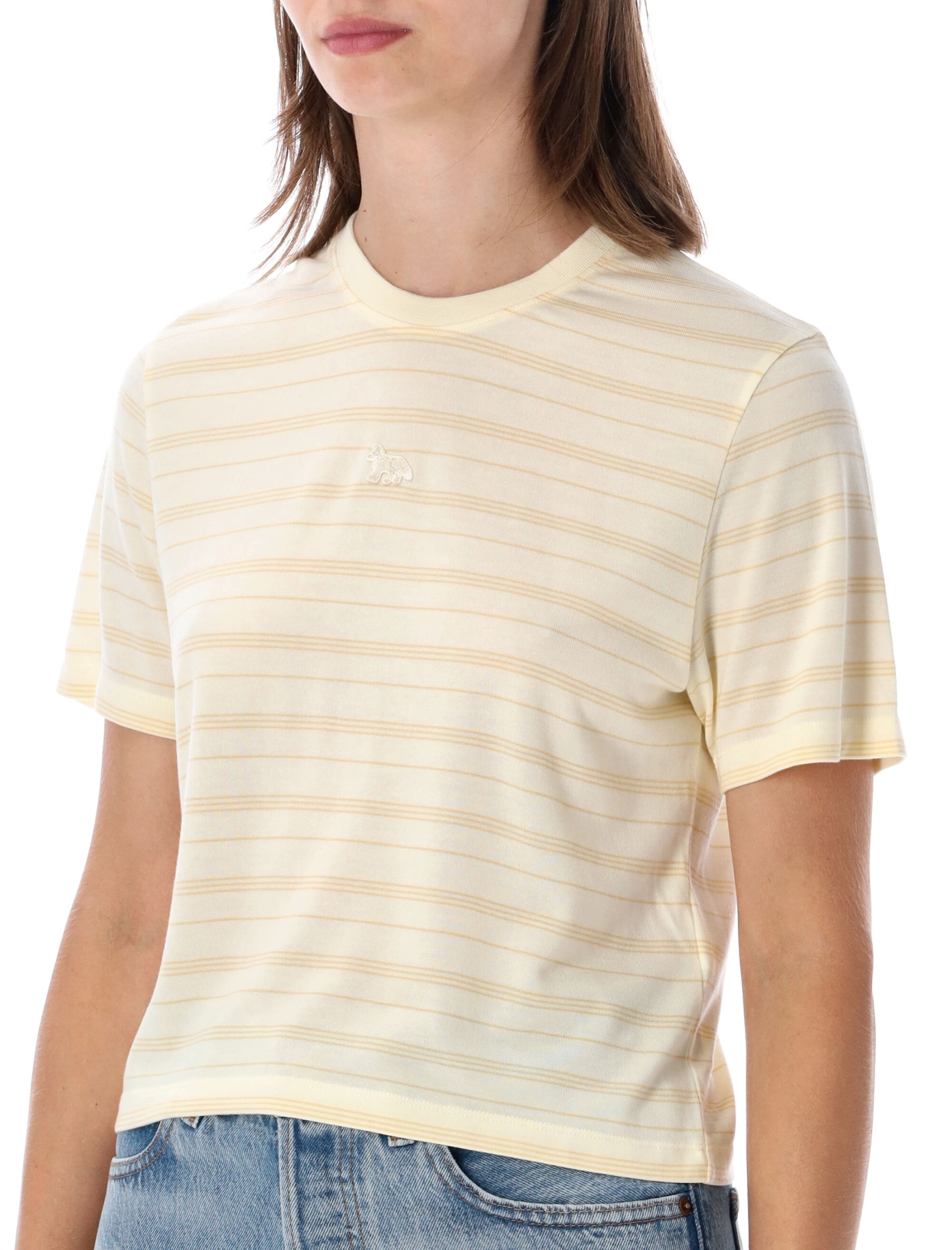 [MAISON KITSUNE] T-shirts Short Sleeve SS26 QW00105KJ70340517