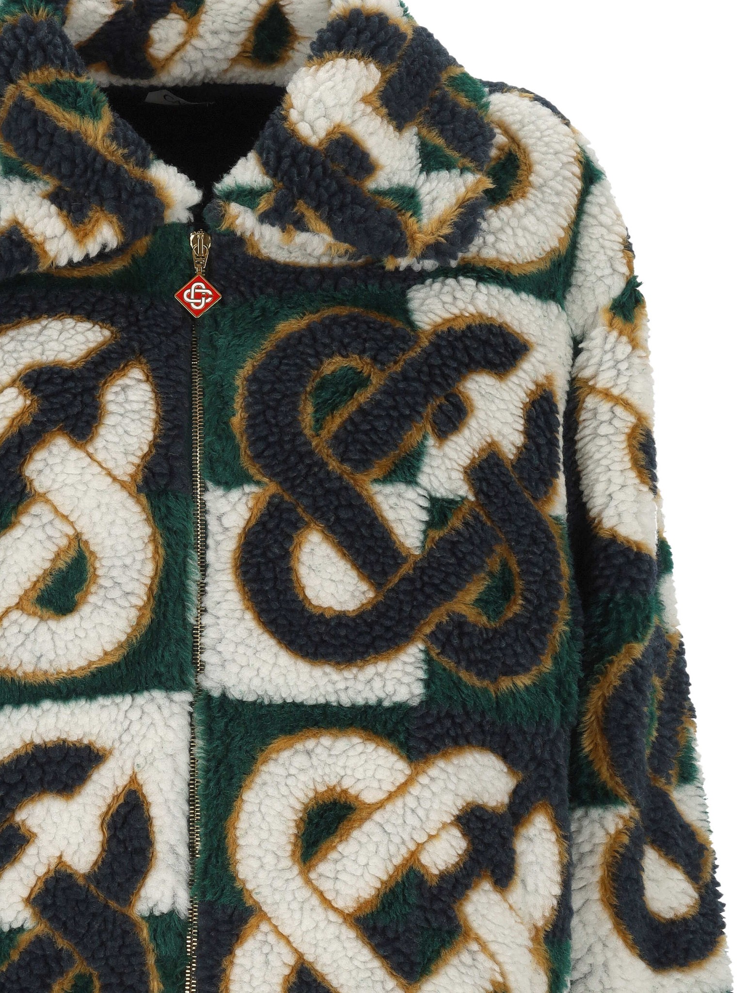 [Casablanca] Fleece FW26 WPF26JK54201CASABLANCA MONOGRAM