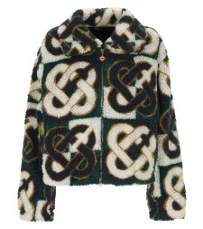 [Casablanca] Fleece FW26 WPF26JK54201CASABLANCA MONOGRAM