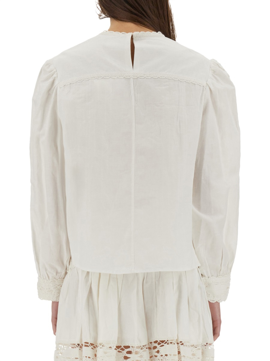 [Marant Etoile] Blouse SS25 HT0581FA_C1J14E20WH
