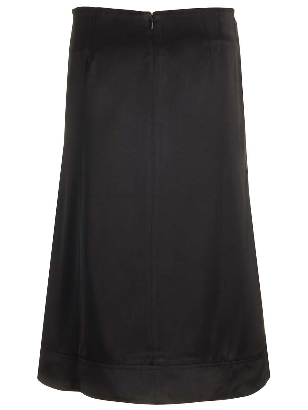 [TOTEME] Long skirt FW24 244-WRB0227-FB0208BLACK 001