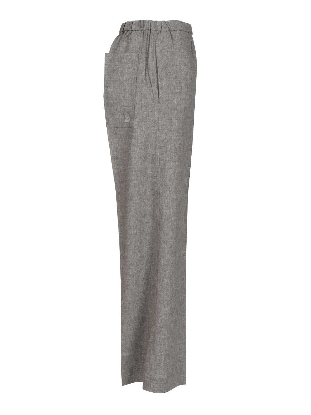 [TOTEME] Trousers FW25 254-WRB0370-FB0016020