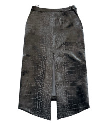 [Tom Ford] Midi skirt FW26 GC5851FAX1801-NAA