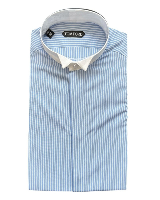 [Tom Ford] Shirts Long Sleeve FW26 HFVS05C0037-UWB