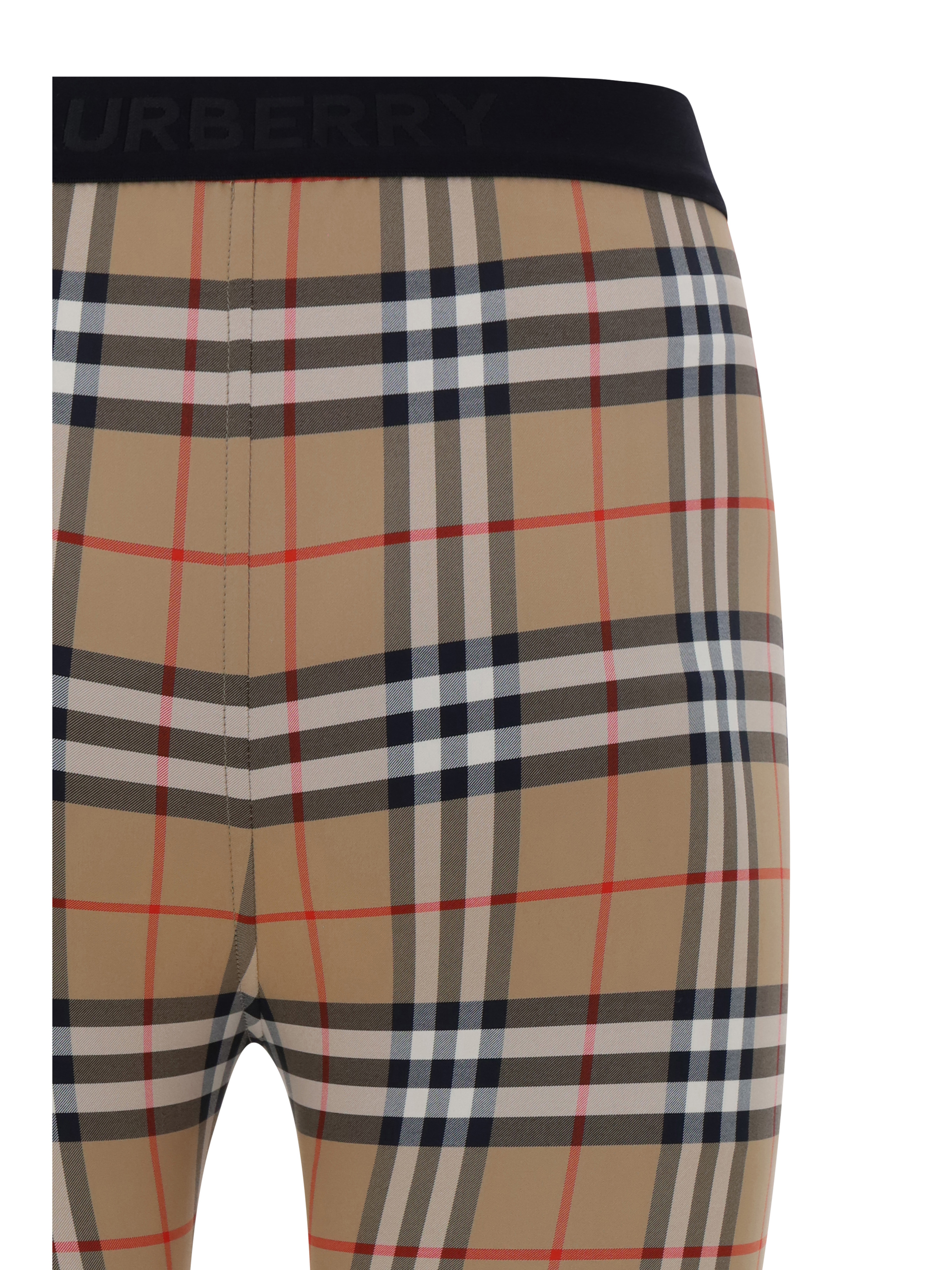 Archive Check Leggings