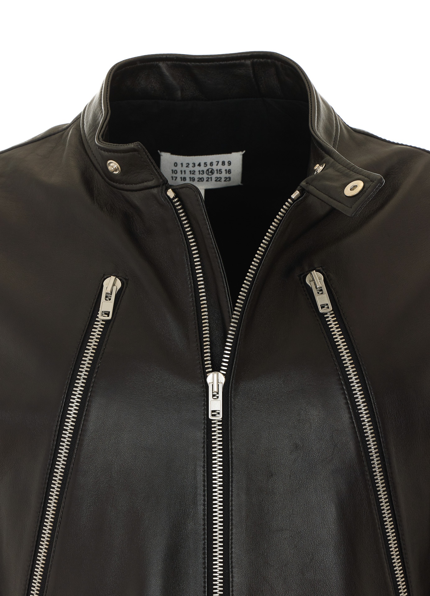 [Maison Margiela] Leather Jacket FW26 S50AM0489SY1460900