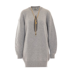 [ELISABETTA FRANCHI] Long sleeve dress FW26 AM23T66E2431