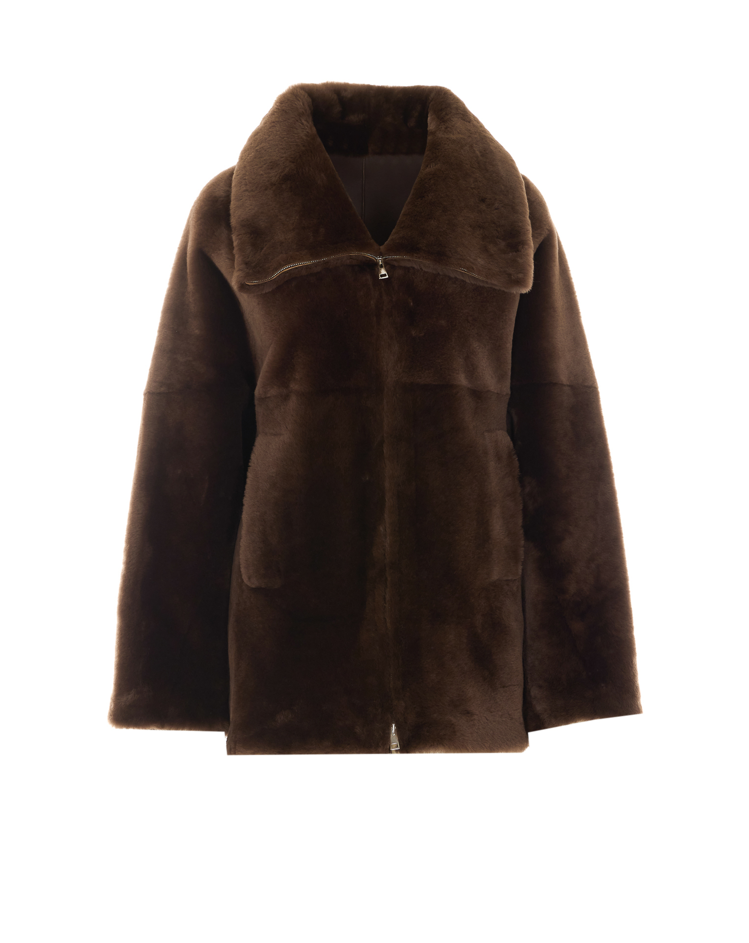 [Blancha] Fur Jacket FW26 26100302QUERCIA