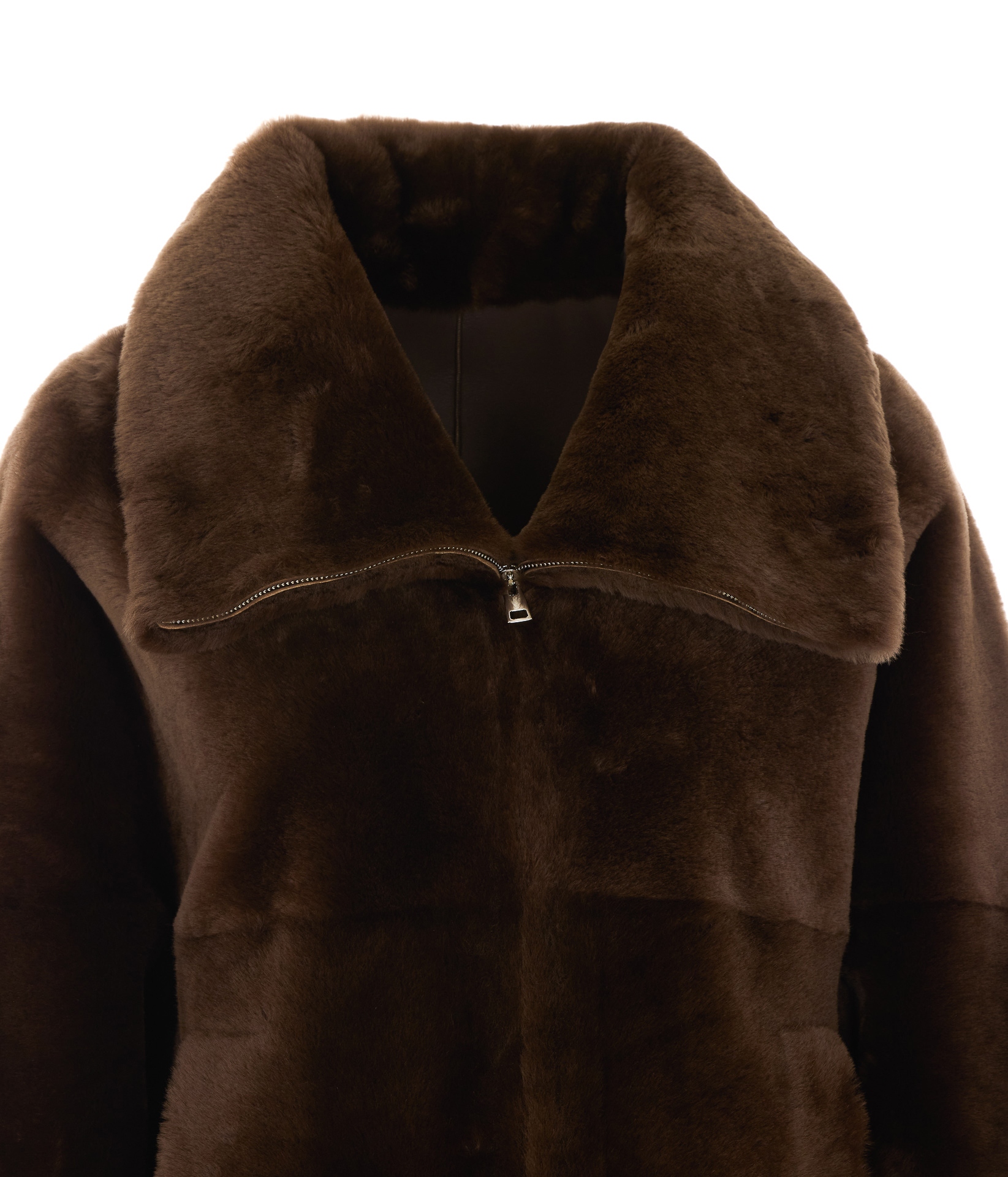 [Blancha] Fur Jacket FW26 26100302QUERCIA