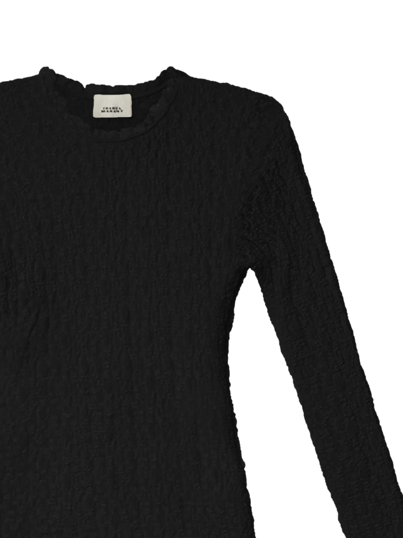 [Isabel Marant] T-shirts Long Sleeve FW26 HT0926FAD3J17I01BK