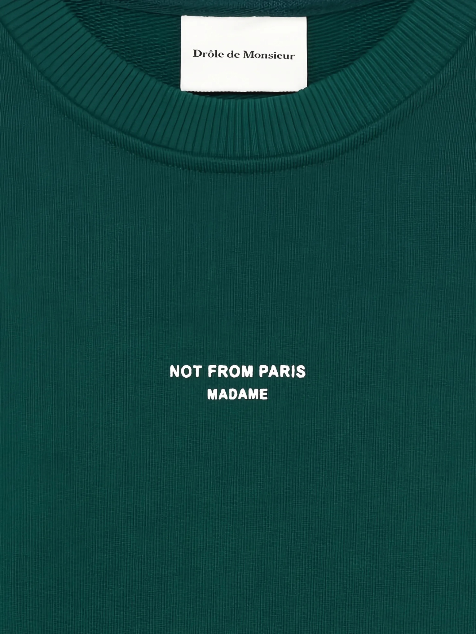 [DROLE DE MONSIEUR] Sweatshirt FW26 PERMSW148CO127DGN