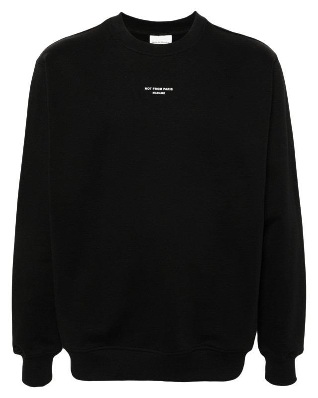 [DROLE DE MONSIEUR] Sweatshirt FW26 PERMSW148CO127BL