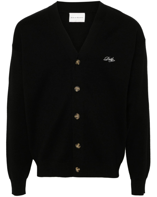 [DROLE DE MONSIEUR] Cardigan FW26 PERMCA123WO007BL