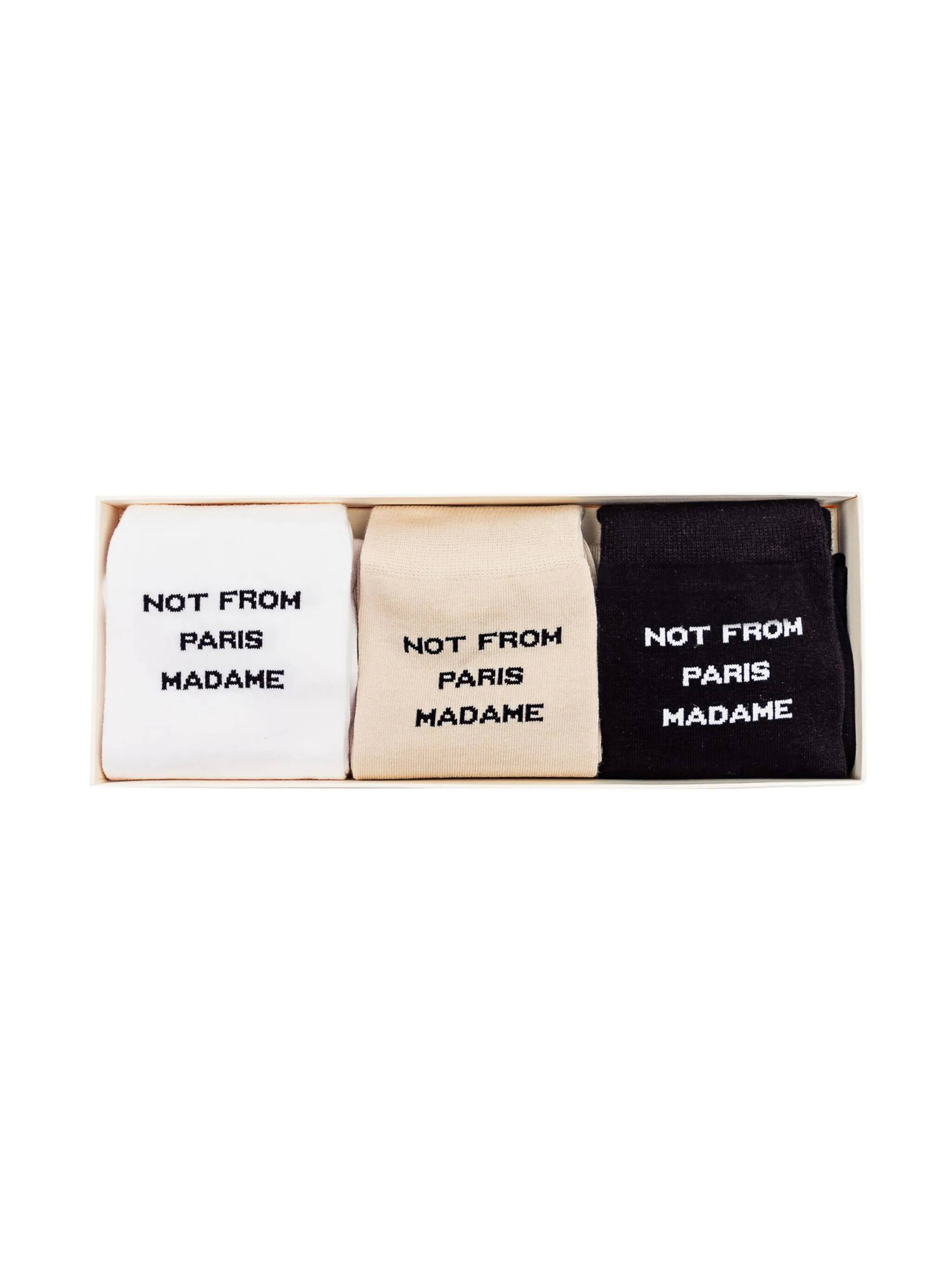 [DROLE DE MONSIEUR] Socks FW26 PERMSK101CO024MC