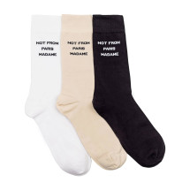 [DROLE DE MONSIEUR] Socks FW26 PERMSK101CO024MC