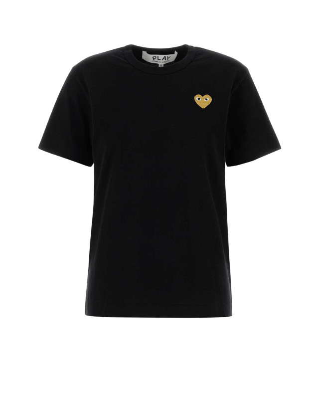 [COMME DES GARCONS PLAY] T-shirts Short Sleeve FW26 AXT216051 BLACK