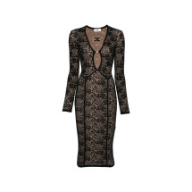 [ELISABETTA FRANCHI] Long sleeve dress FW26 AM26Q66E2FR9