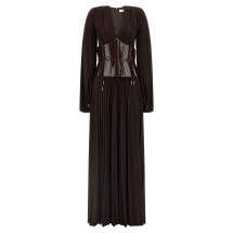 [ELISABETTA FRANCHI] Long sleeve dress FW26 ABR1566E2EV9
