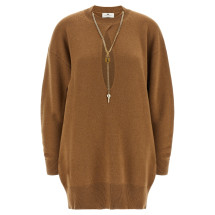 [ELISABETTA FRANCHI] Long sleeve dress FW26 AM23T66E2AI6