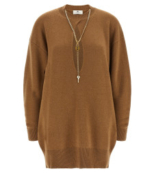 [ELISABETTA FRANCHI] Long sleeve dress FW26 AM23T66E2AI6