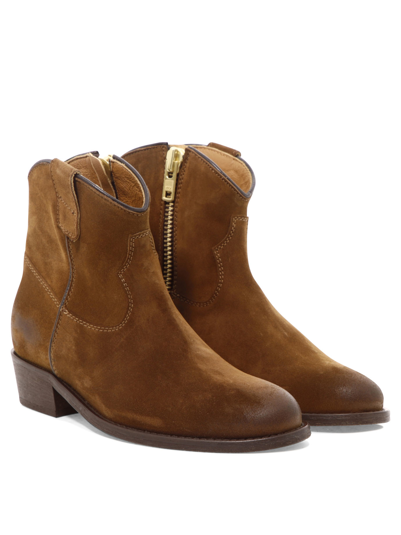 [VIA ROMA 15] Ankle Boots FW26 1476VELOURMARTORA