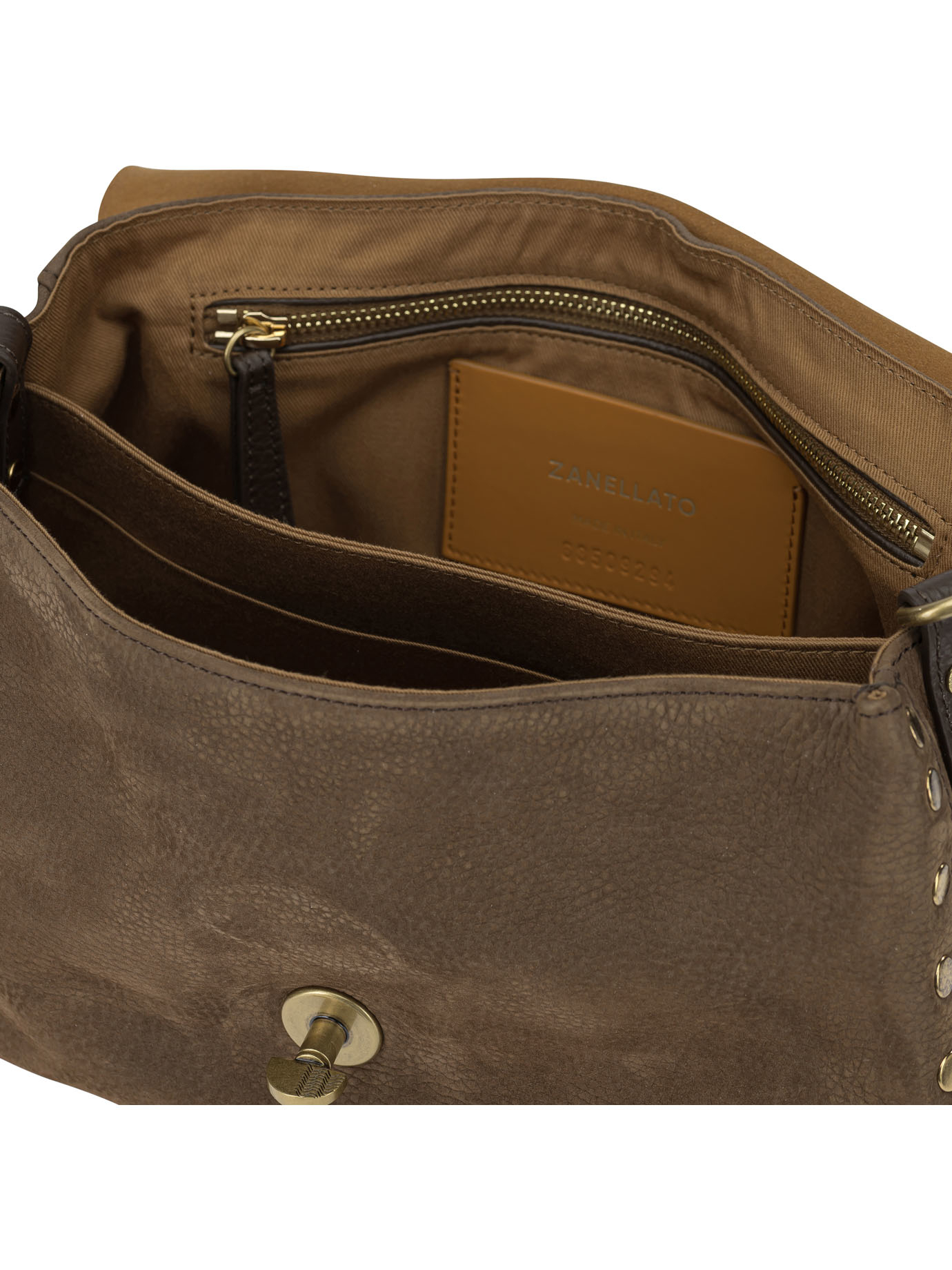 [Zanellato] Tote bag FW26 POSTINA JONES NABUK S0680900070000Z1164