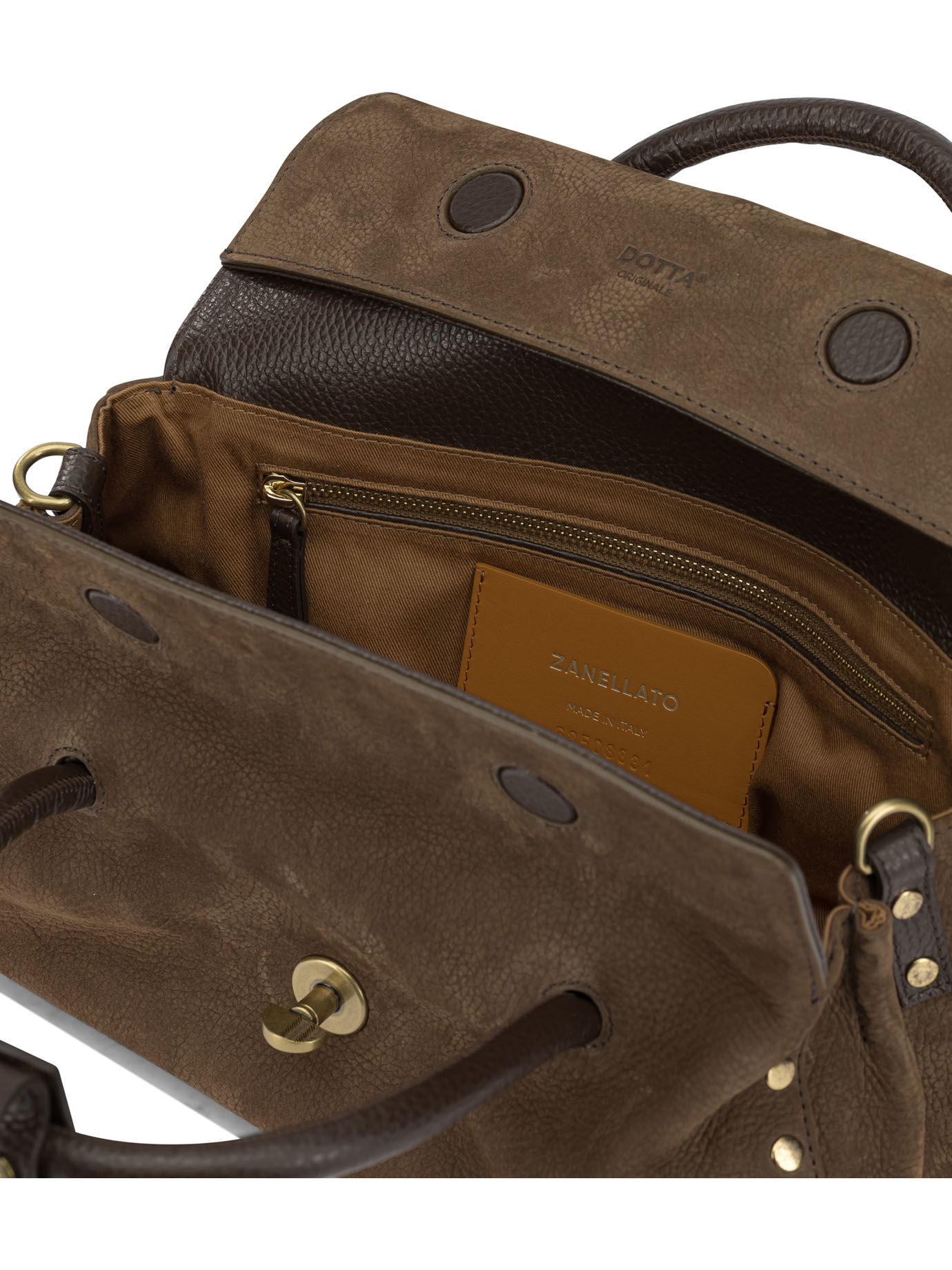 [Zanellato] Tote bag FW26 DOTTA JONES NABUK S0691200070000Z1164