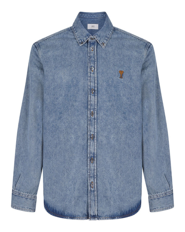 [AMI] Shirts Long Sleeve FW26 USH786DE0056-480