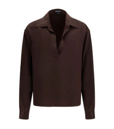 [Tom Ford] Shirts Long Sleeve FW26 TS2144FAX1720-EDB
