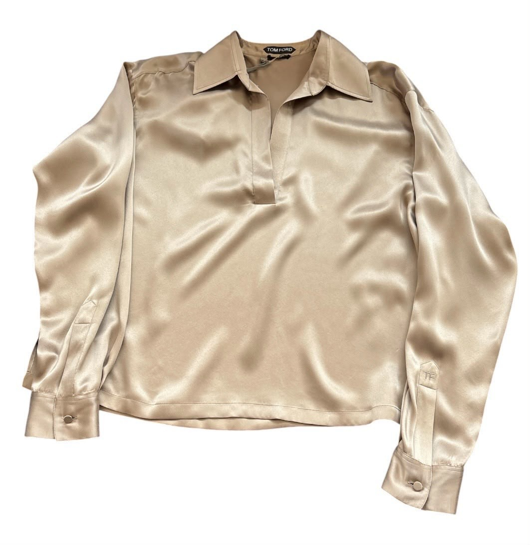 [Tom Ford] Shirts Long Sleeve FW26 TS2144FAX1720-JBQ