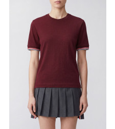 [Thom Browne] T-shirts Short Sleeve FW26 FJS232AJ0301 615