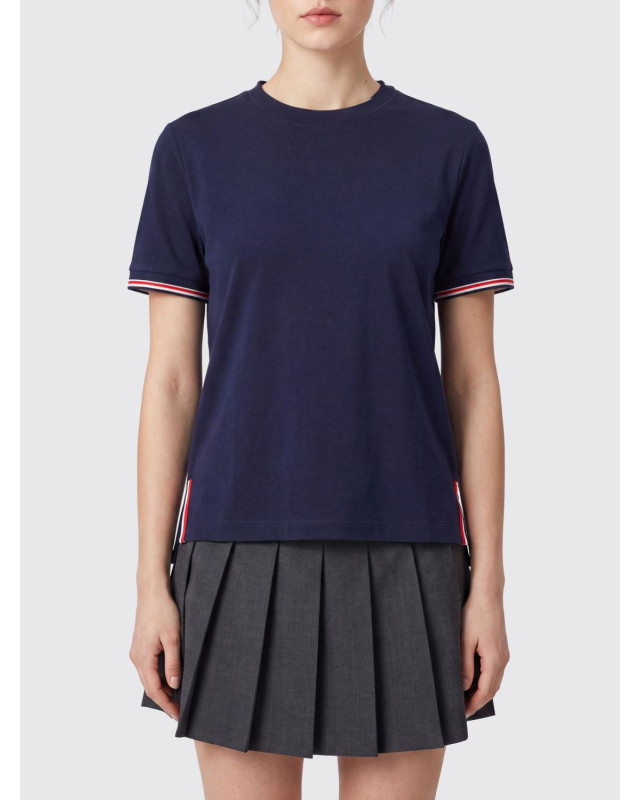 [Thom Browne] T-shirts Short Sleeve FW26 FJS232AJ0301 415