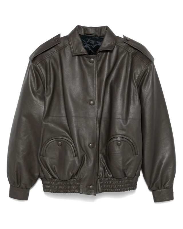 [Blaze Milano] Leather Jacket FW26 JKBLE01VM0001