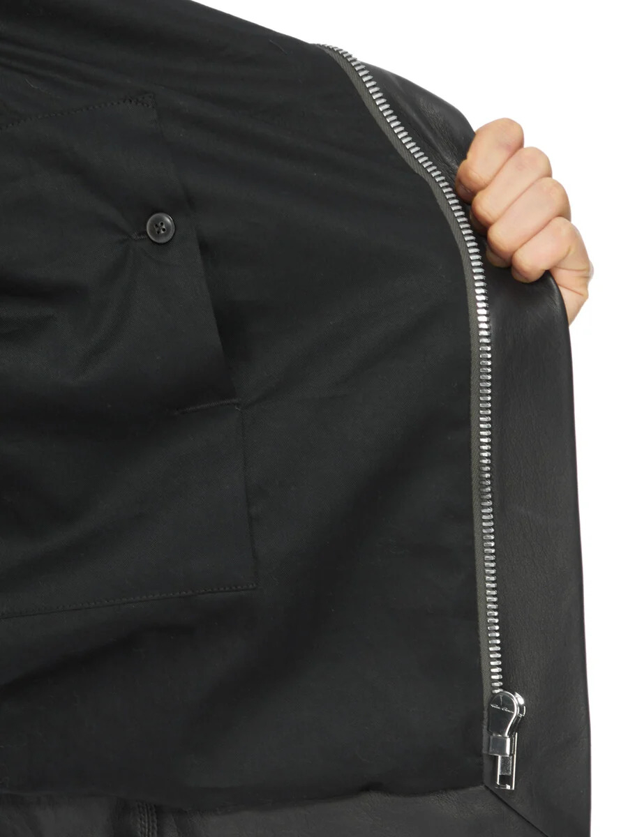 [Rick Owens] Leather Jacket FW26 RP02F5708LBK09