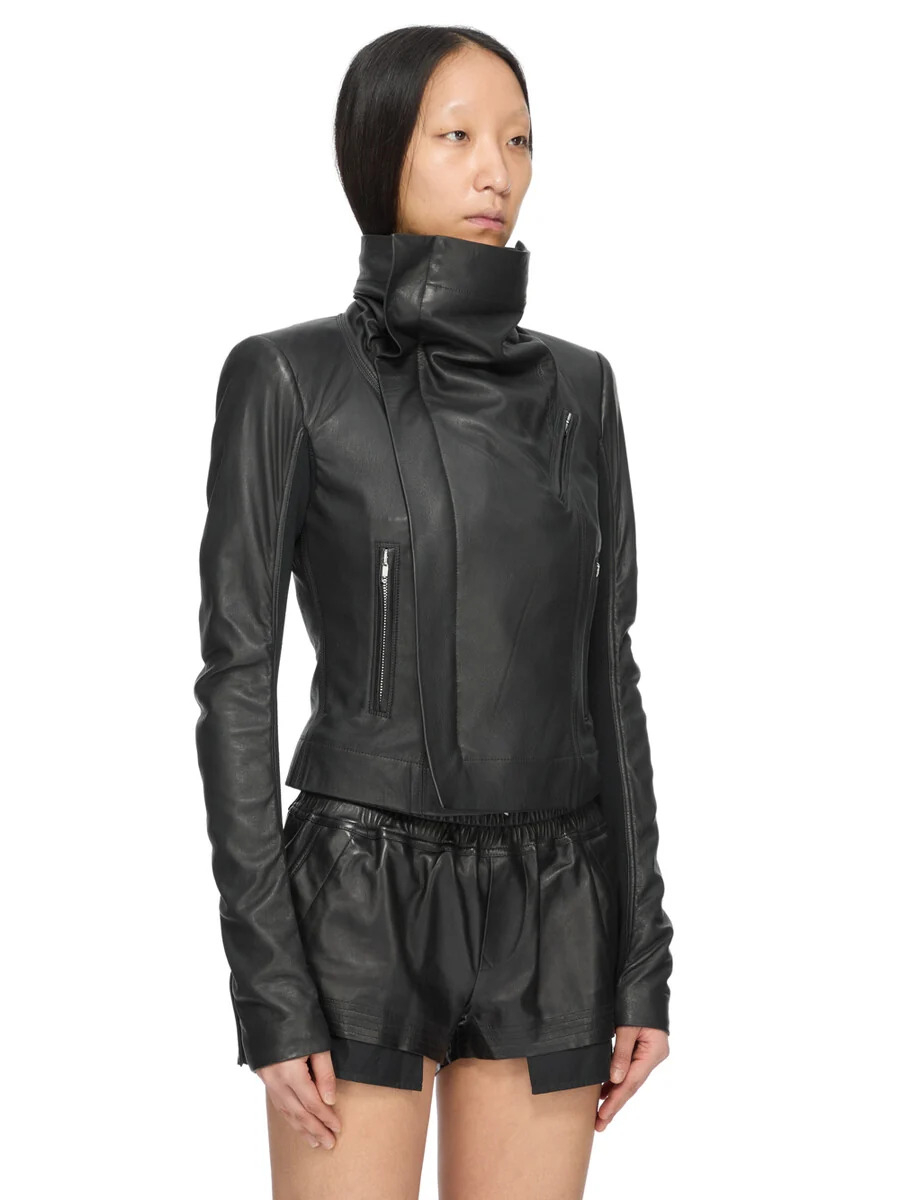 [Rick Owens] Leather Jacket FW26 RP02F5708LBK09