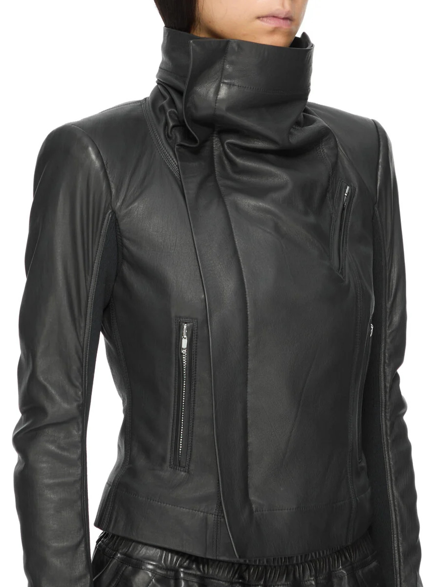 [Rick Owens] Leather Jacket FW26 RP02F5708LBK09