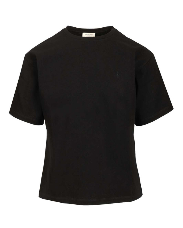 [Saint Laurent] T-shirts Short Sleeve SS26 862769Y38AK1000