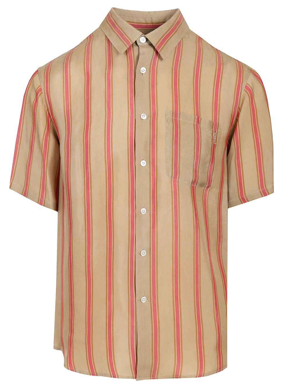 [Saint Laurent] Shirts Short Sleeve SS26 859781Y2N339774