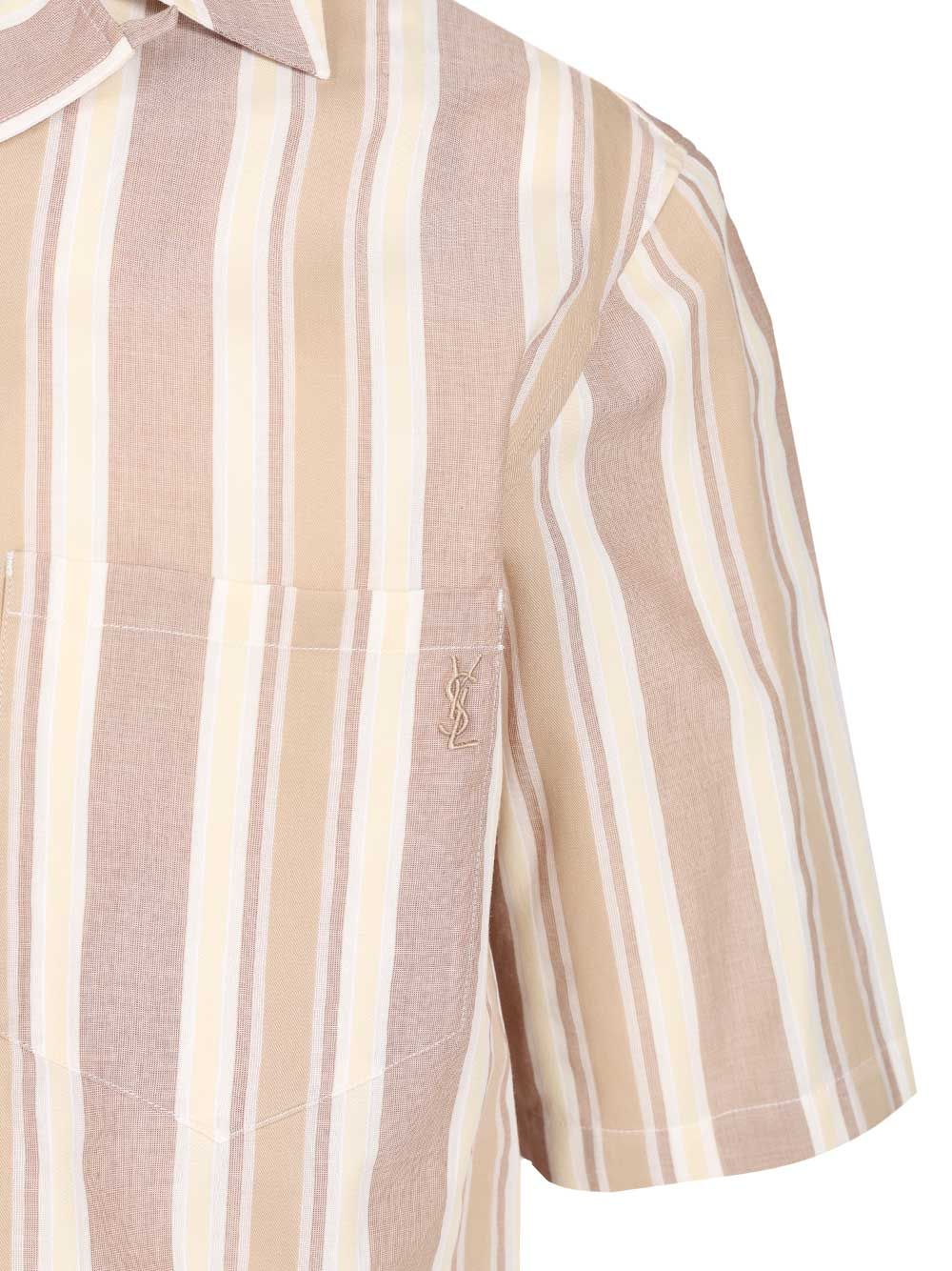 [Saint Laurent] Shirts Short Sleeve SS26 859775Y2N582726