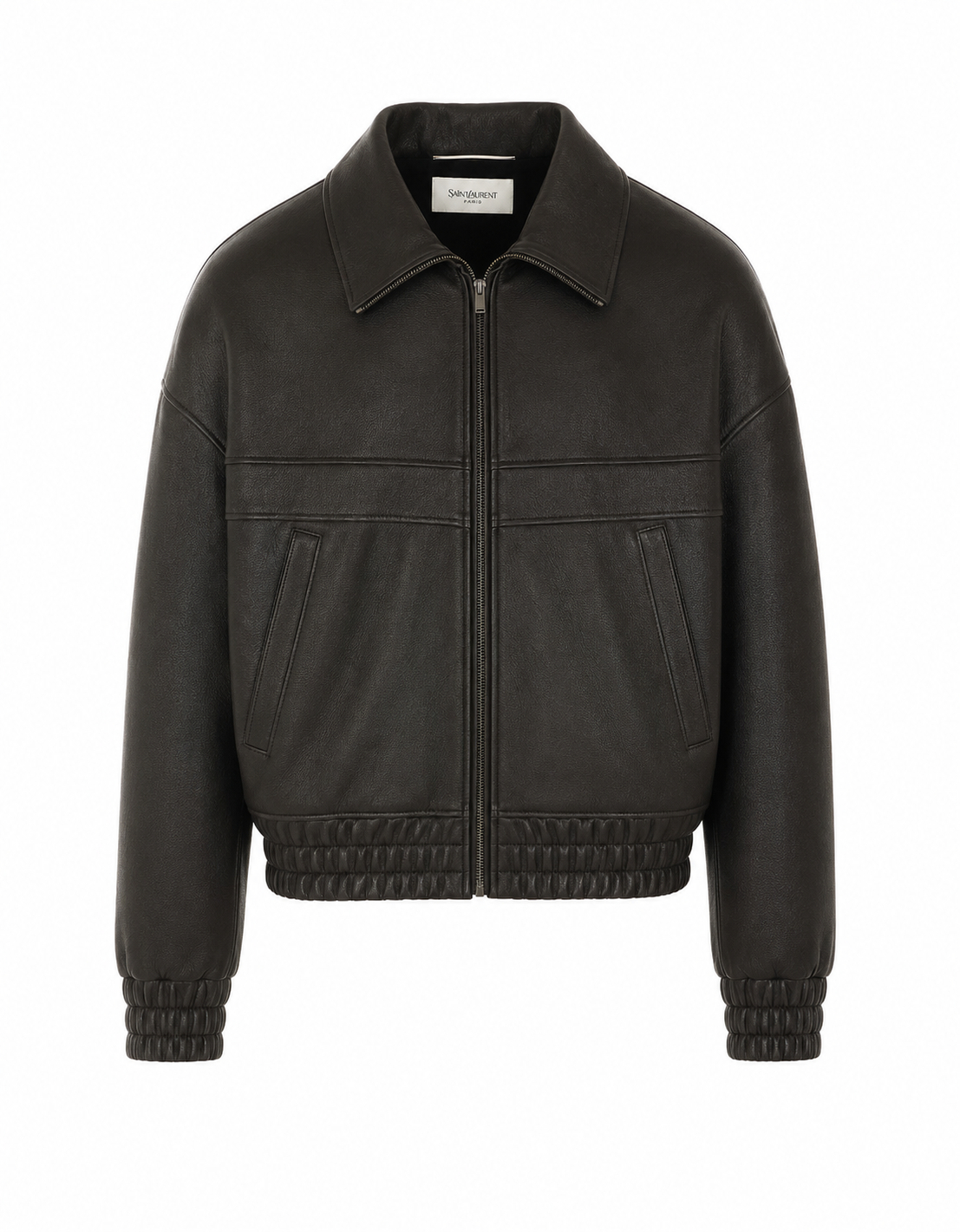 [Saint Laurent] Leather Jacket FW26 847967YCNF21000