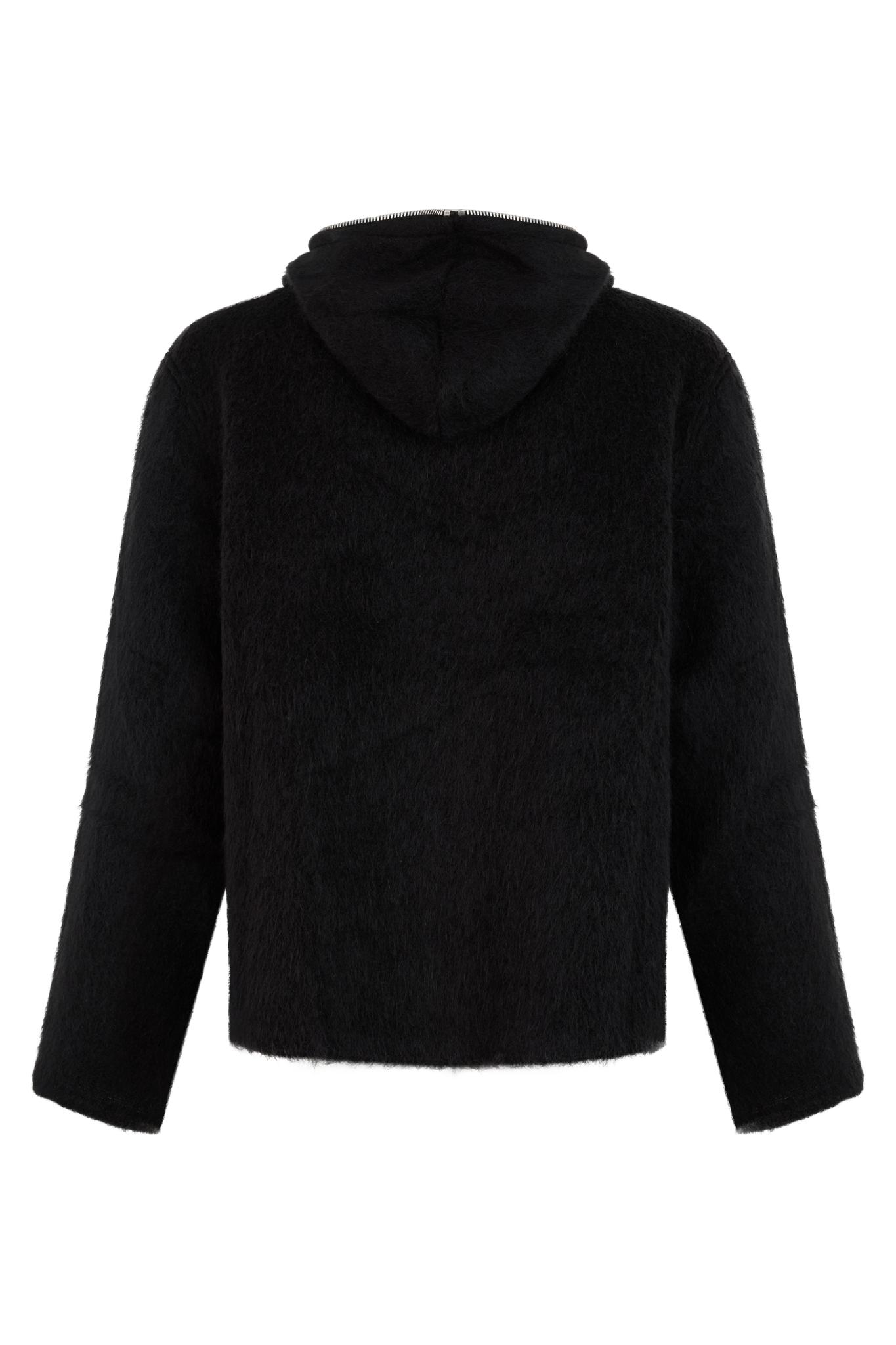 [Our Legacy] Zip Up FW26 M4243FBH_BLACKHAIRYWOOL