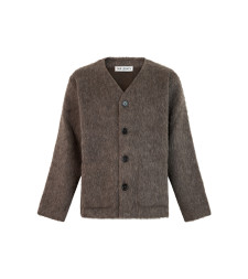[Our Legacy] Cardigan FW26 M2266CM_MOLEGREYHAIRYWOOL